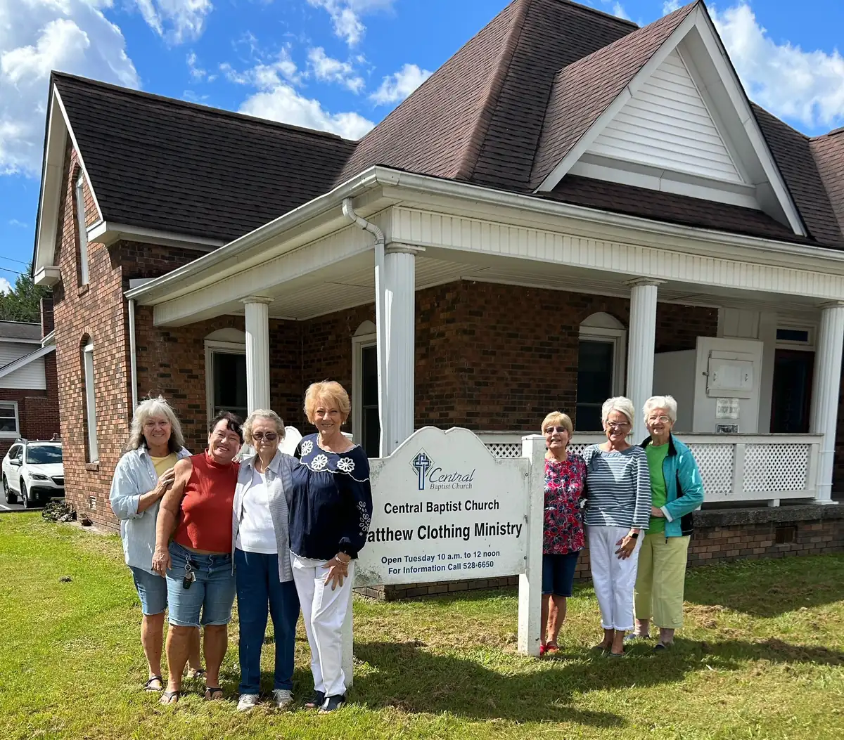 Clothing Assistance Central Baptist Church in Corbin, KY